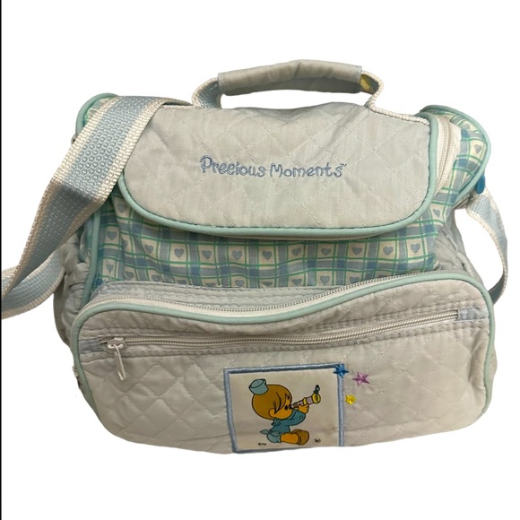 Precious Moments Handbags - Precious Moments Blue Diaper Bag NWOT